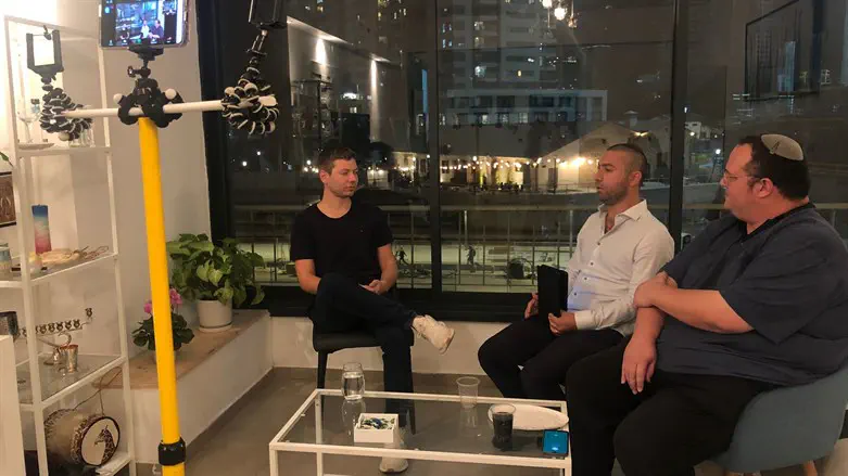 יאיר נתניהו במהלך הראיון