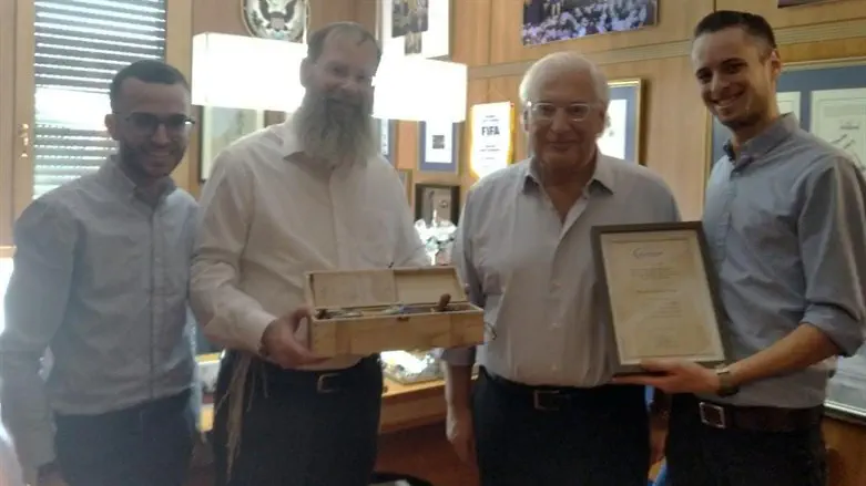 דיוויד פרידמן בישיבת הגולן