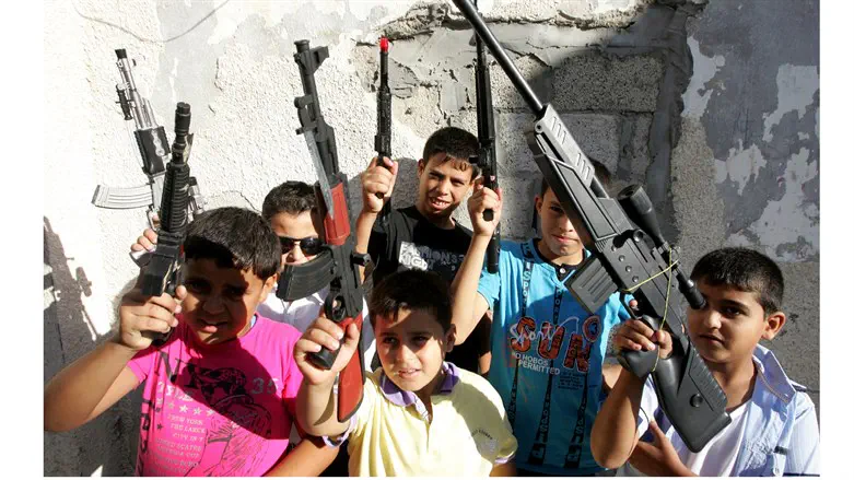 Culture of violence? Palestinian Arab children