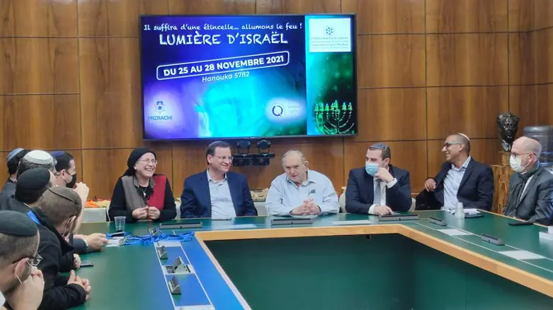 אורית סטרוק עם הרבנים