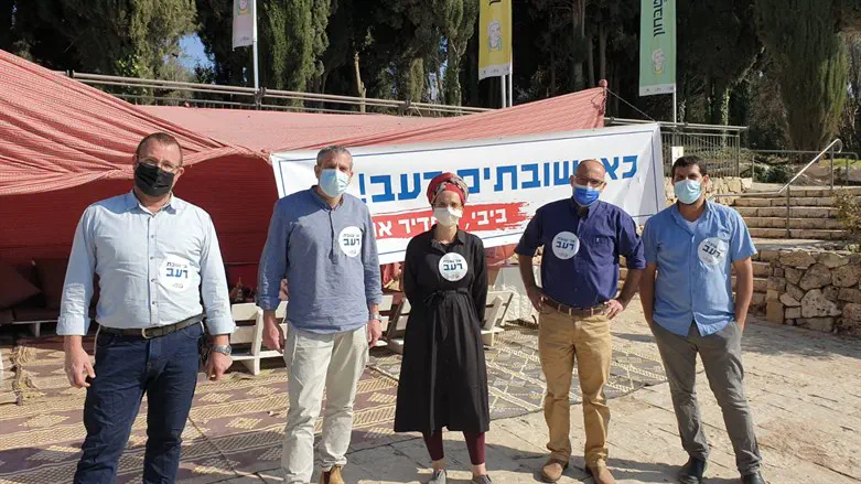 שובתי הרעב במאהל המחאה של ההתיישבות הצעירה