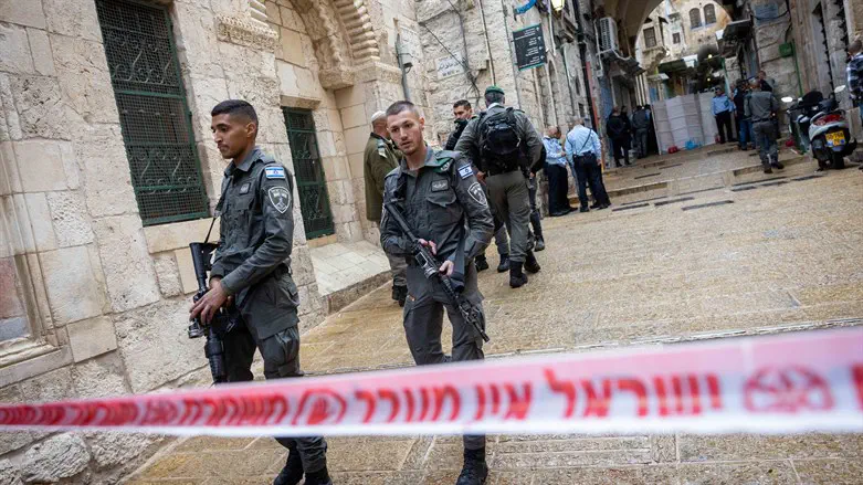 "ירושלים במצב של התחממות כבר כמה חודשים". זירת הפיגוע בעיר העתיקה