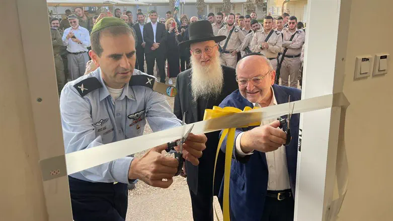 בית כנסת חדש בבסיס נבטים