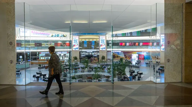 Международный аэропорт им. Бен-Гуриона. Иллюстрация