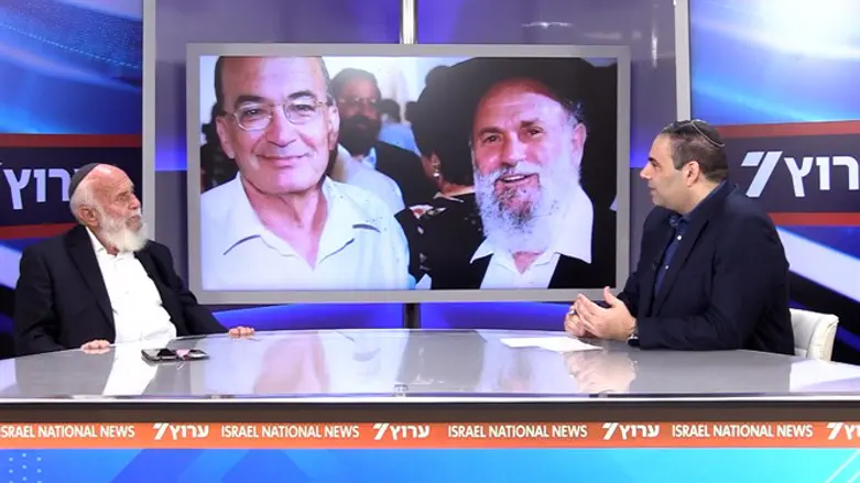 Раввин Йоси Сарид в студии 7 канала 