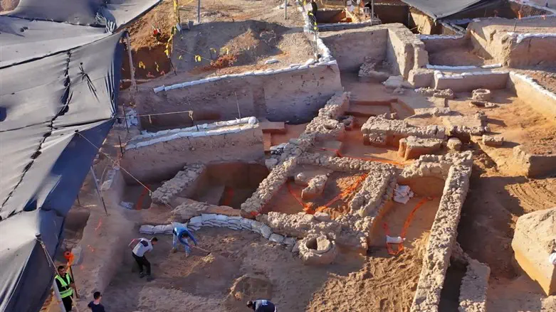 שרידי המבנה מימי הסנהדרין