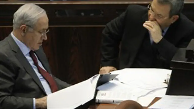 התחלה של בשורות? נתניהו וברק