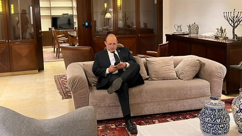 Bennett at the PM's Residence