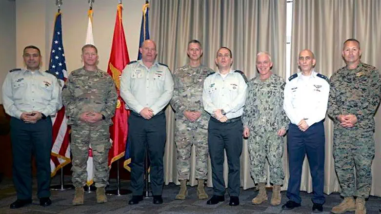 IDF leaders at CENTCOM headquarters