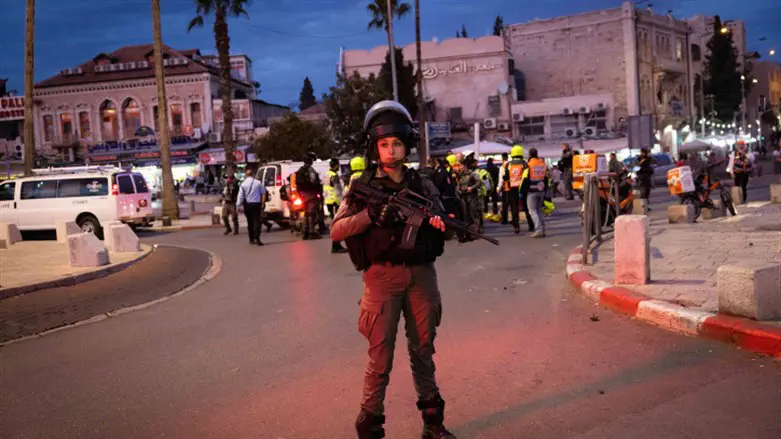 Scene of Jerusalem attack