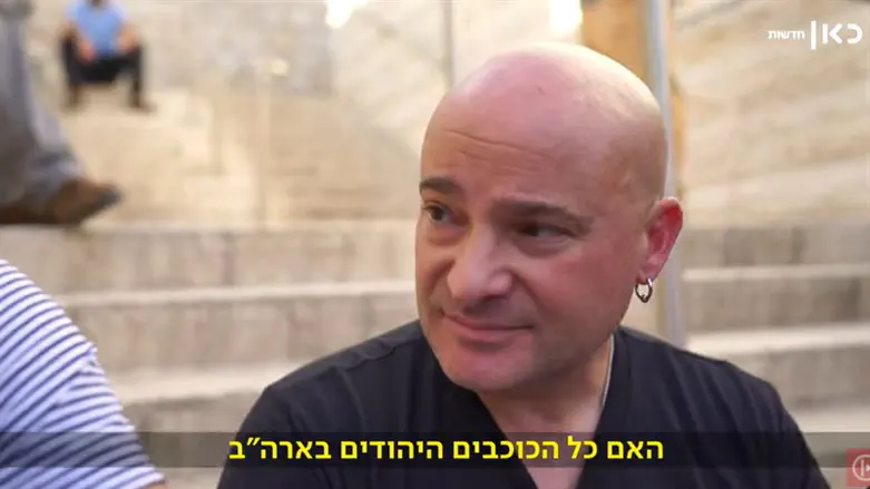 David Draiman in the Old City