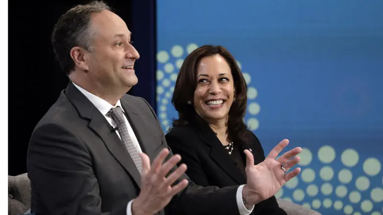 Kamala Harris and Doug Emhoff