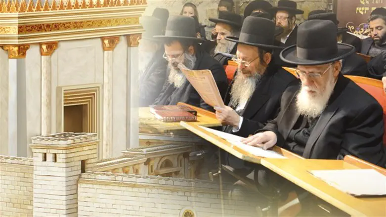 עשרות כהנים בתפילה מיוחדת ב'זאת חנוכה'