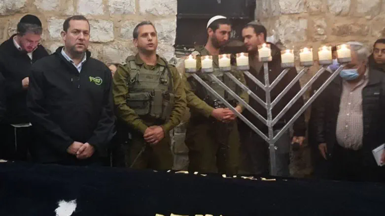 The event at Joseph's Tomb