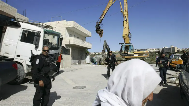 Home demolition (illustrative)