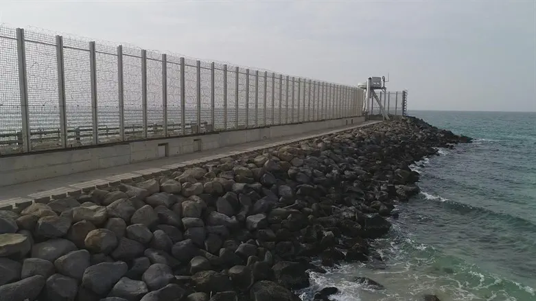 Israel-Gaza border barrier completed