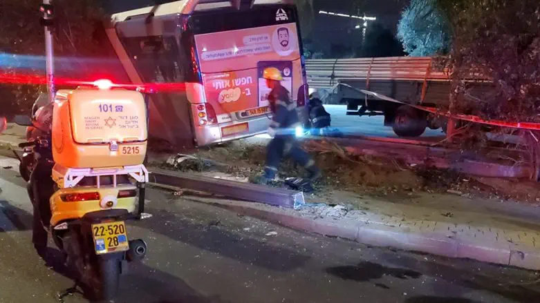 זירת התאונה