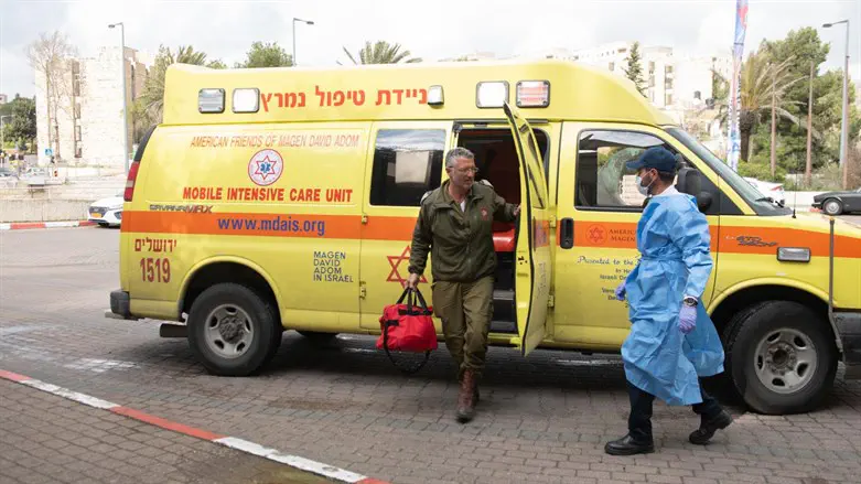 מתכוננים לקליטת חולה במלונית קורונה