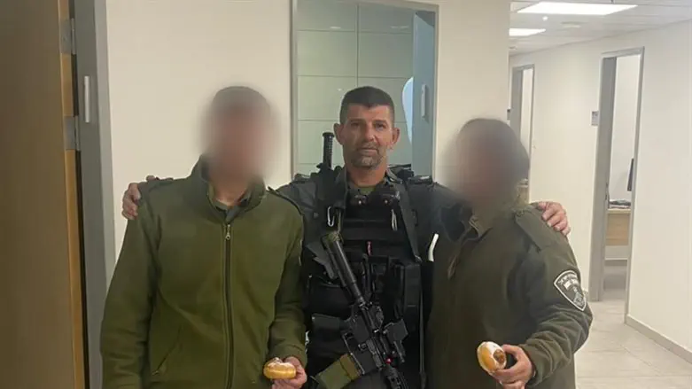 שוטרי מג"ב ירושלים בתום החקירה