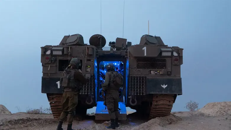 תרגיל בגבול רצועת עזה