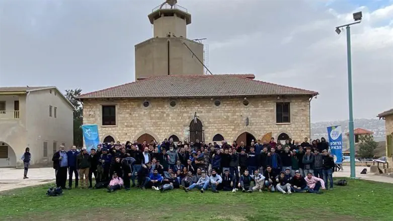 תלמידי מגמת 'מובילים ציונות דתית'