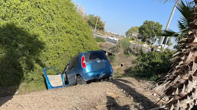 זירת התאונה