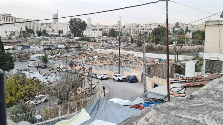 המתחם שפונה