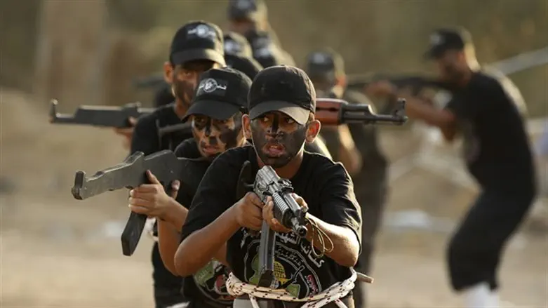 Children training in Gaza (Archive)