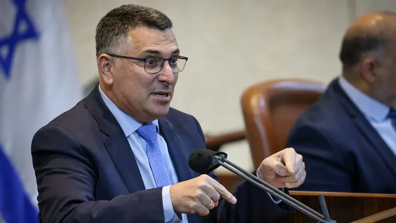 גדעון סער במליאה