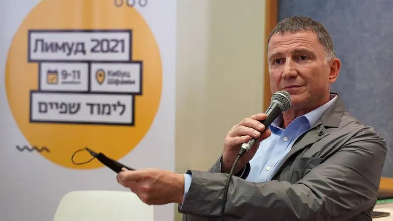 Yuli Edelstein speaks at Limmud FSU