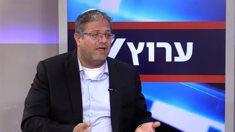 Итамар Бен-Гвир в студии 7 канала