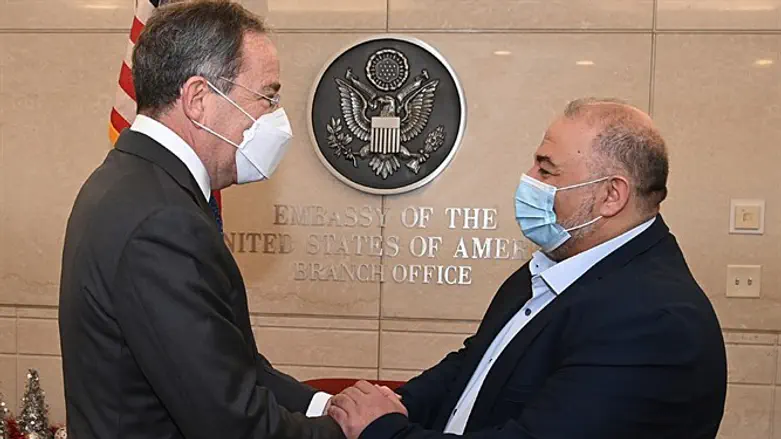 Томас Нидес и Мансур Аббас