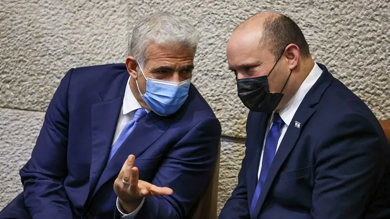 Naftali Bennett and Yair Lapid