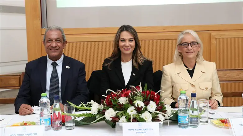 מימין: שטאובר, שאשא-ביטון ויצחק-הלוי