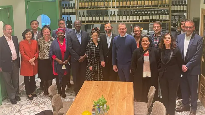 Исраэль Ганц и послы 