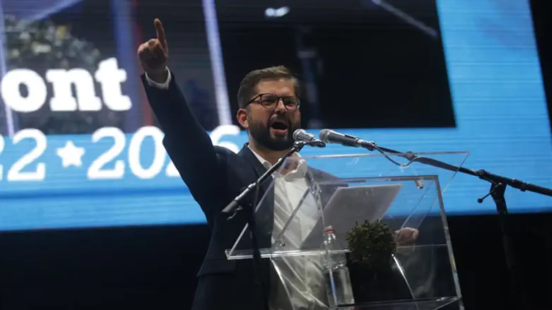 Победитель президентских выборов в Чили Габриэль Борич