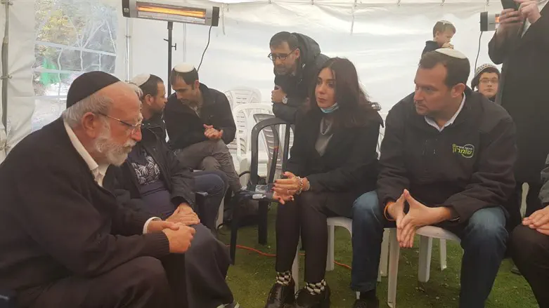 ח"כ מירי רגב בניחום האבלים