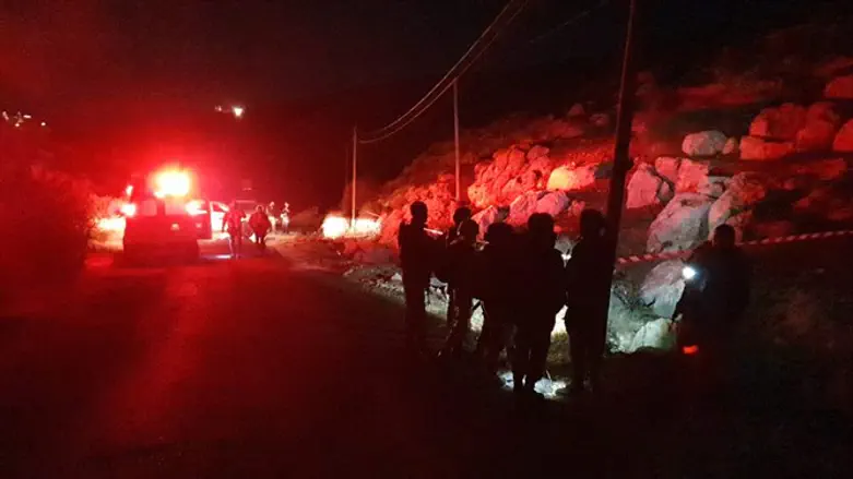 Место трагедии в Гуш-Эционе