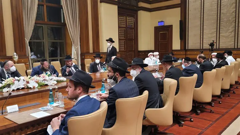 Rabbis meet with Erdogan