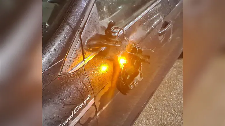 נגרם נזק לרכב