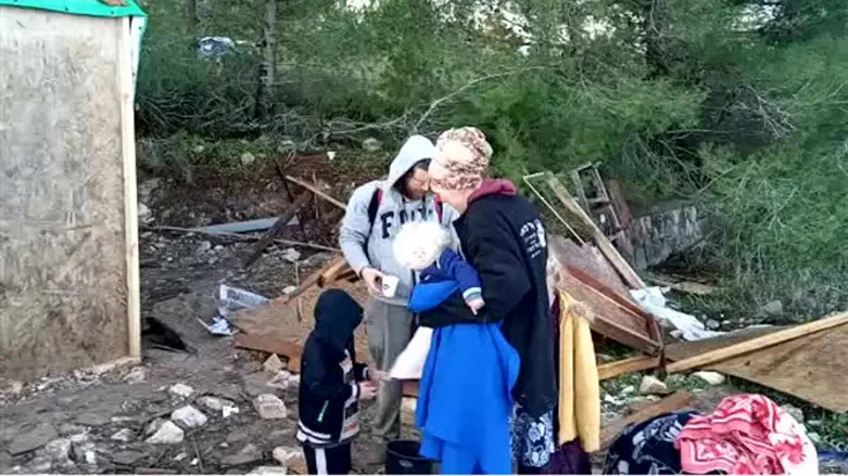 Обездоленные жители поселения Хомеш