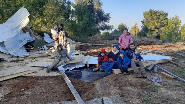 Обездоленные жители поселения Хомеш