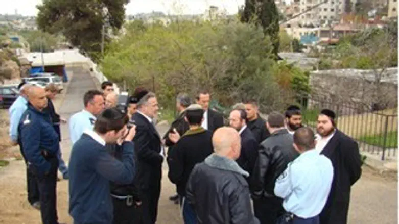 מנכ"ל עיריית ירושלים בשמעון הצדיק