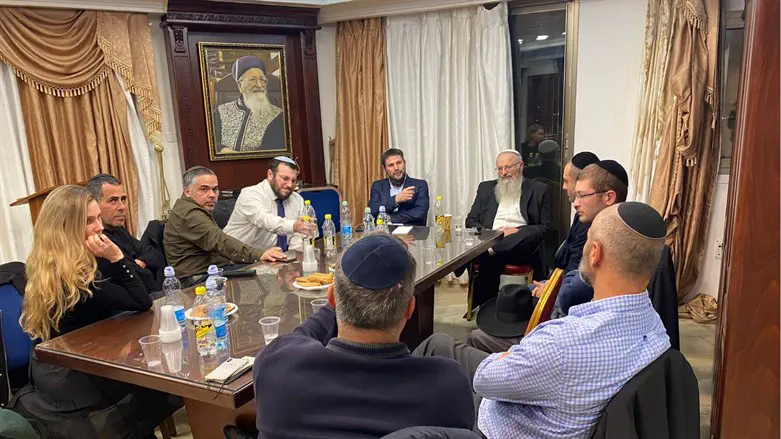 Meeting With Rabbi Shmuel Eliyahu