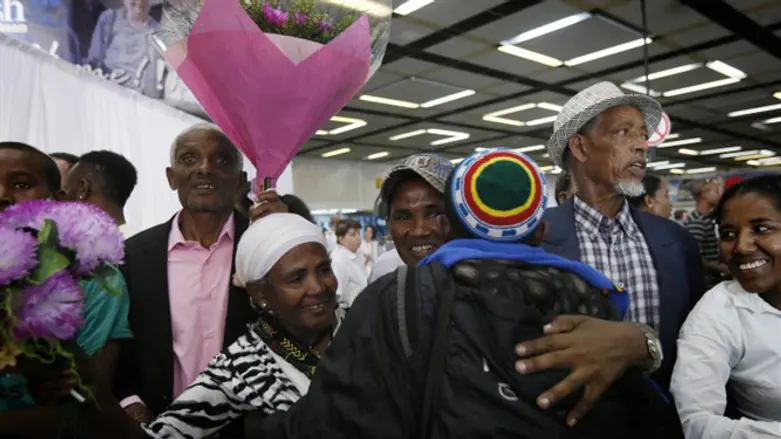 Мигранты из Эфиопии (файл)