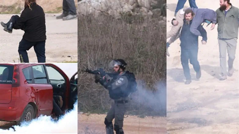 Фотографии происходящего на форпосте Куми-Ури