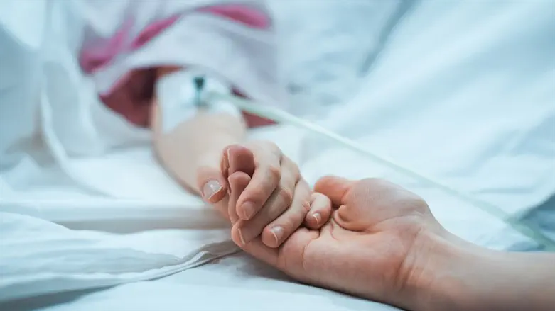 Hospitalized child (illustrative)