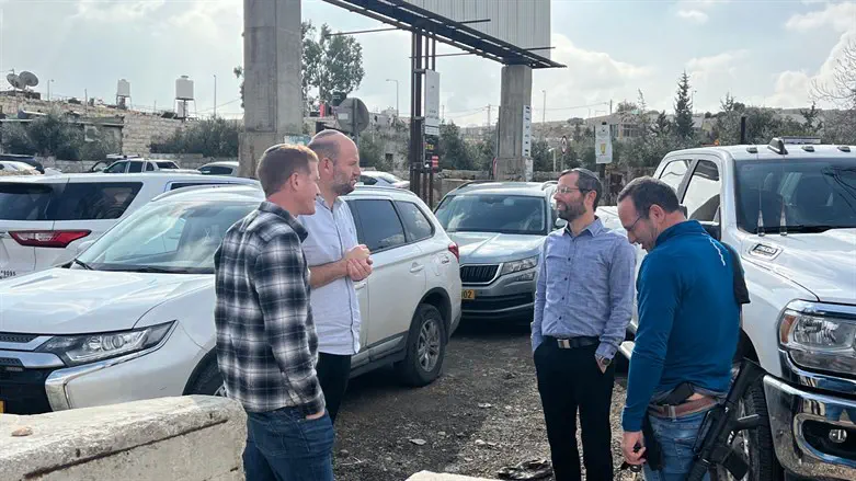 ראש מועצת בנימין ישראל גנץ