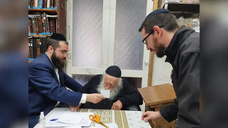 הרב קנייבסקי ועמיאור