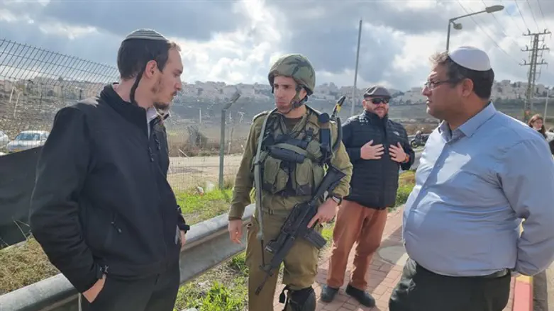 Итамар Бен-Гвир в Хизме